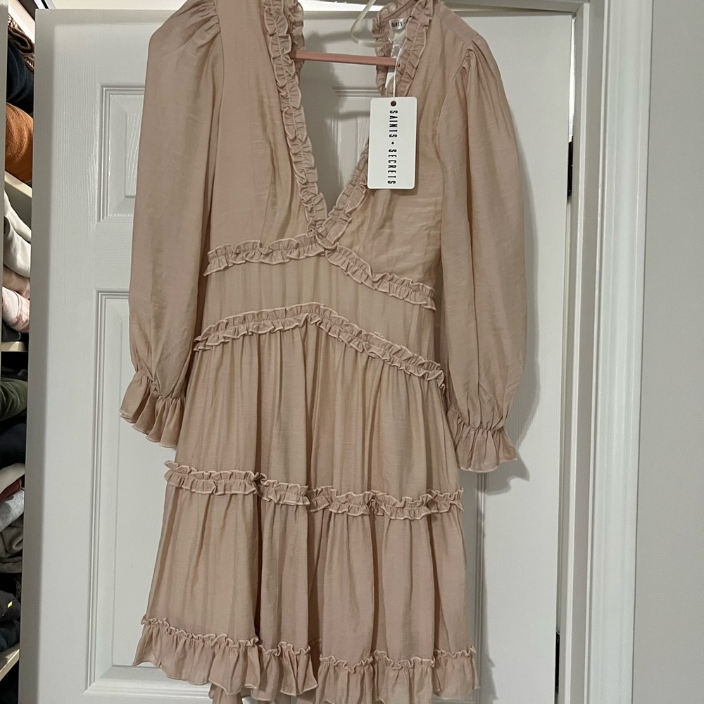 Saints and secrets backless dress
